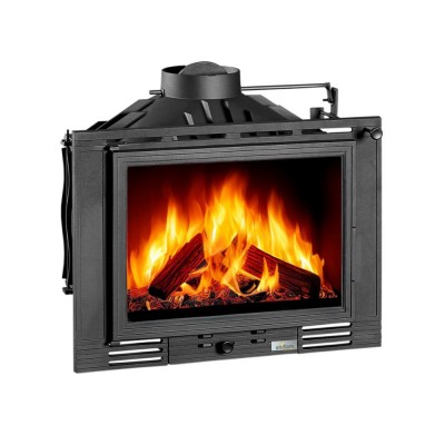 Lareira a lenha UNIFLAM 700 ECO com registo e fornecimento de ar, 8kW - Lareiras