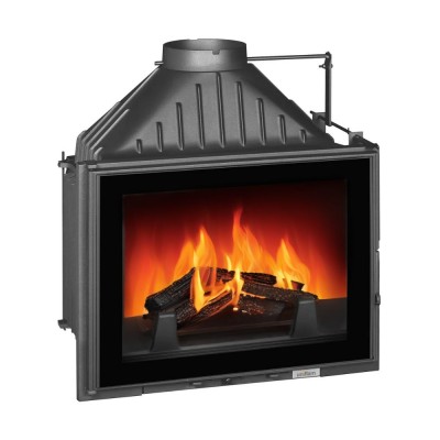 Lareira a lenha UNIFLAM 700 PLUS ECO com registo e fornecimento de ar, 12kW - Lareiras