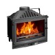 Lareira a lenha UNIFLAM 700 SELENIC ECO com registo, 10kW | Lareiras ferro fundido | Lareiras |