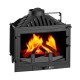 Lareira a lenha UNIFLAM 700 STANDARD ECO com registo e fornecimento de ar, 10kW | Lareiras ferro fundido | Lareiras |