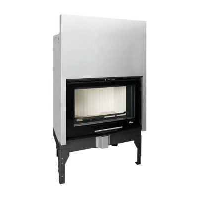 Lareira a lenha UNIFLAM 760 EVO com porta elevatória e alimentação de ar, 11 kW - Lareiras