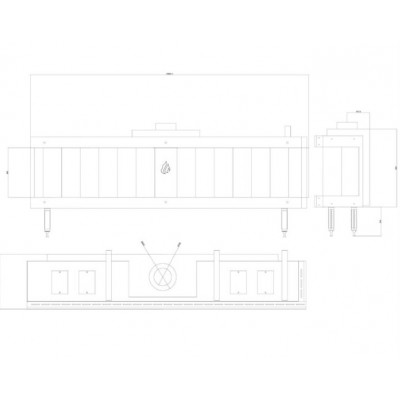 Lareira a gás Balkan Energy GAS CORNER 200, 17kW - Lareiras a gás