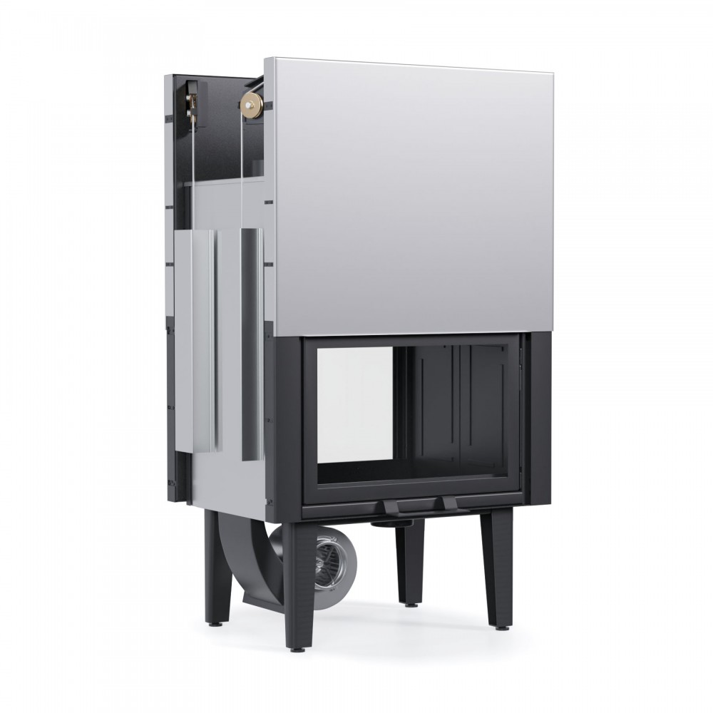 Lareira a lenha Balkan Energy ATS TUNNEL AIR 800, com condutas de ar, 16.1kW | Lareiras modernas | Lareiras |