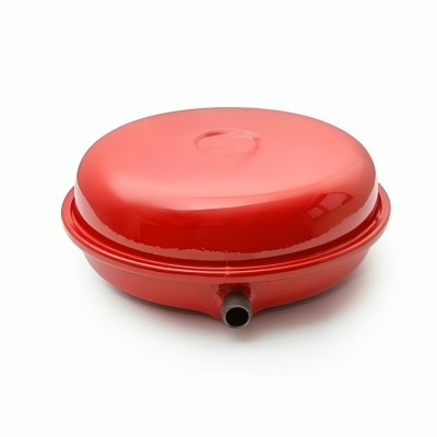 Vaso de expansão de diafragma para sistema fechado ERP redondo, modelo plano - Vasos de expansão