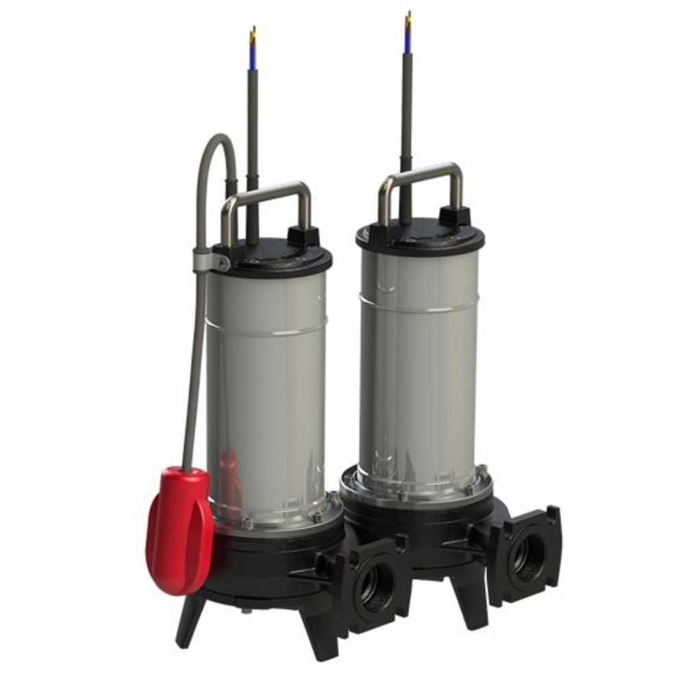 Bomba submersível para águas residuais Franklin 40 FGR-52, altura manométrica 21 m, caudal 12,6 m³/h, potência 1,1 kW | Bombas de água | Aquecimento central |