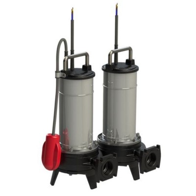 Bomba submersível para águas residuais Franklin 40 FGR-52, altura manométrica 18,5 m, caudal 18,5 m³/h, potência 0,75 kW - Bombas submersível