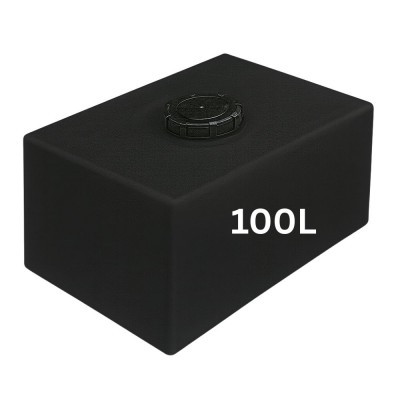 Depósito para água potável HydroMoby SMALL S11, horizontal 100 L (preto) - Depósitos para água potável