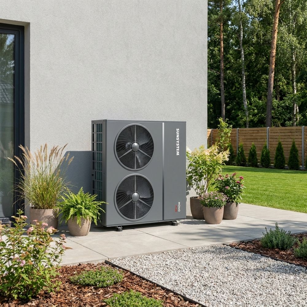 Bomba de calor monobloco Sunsystem MONO PLUS 060 1PH ar-água, 6.18kW | Bombas de Calor |  |