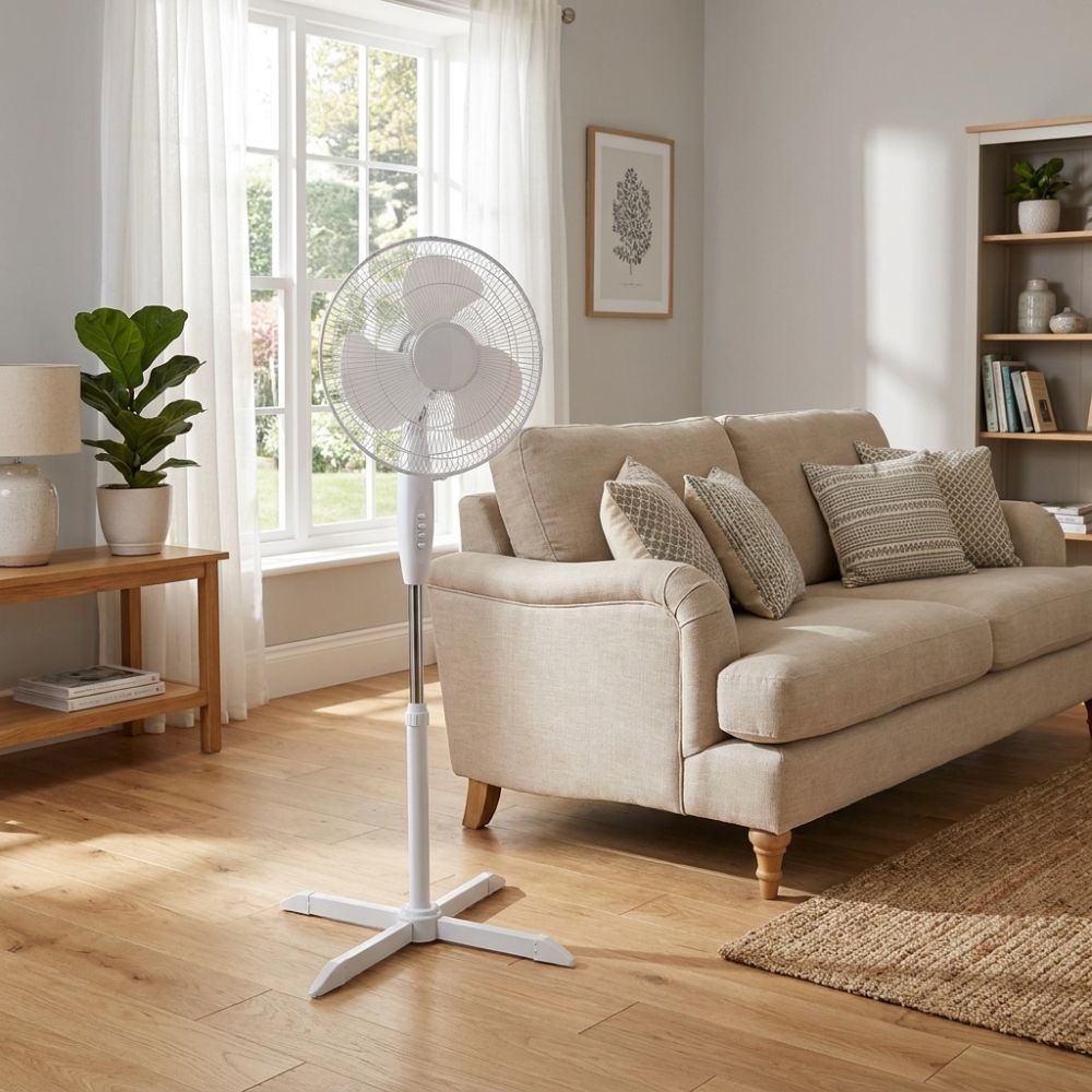 Pedestal fan Balkan Energy FANSPWH10, Ф45, AC 55W | Ventoinhas de pé | Ventoinhas / Ventiladores |