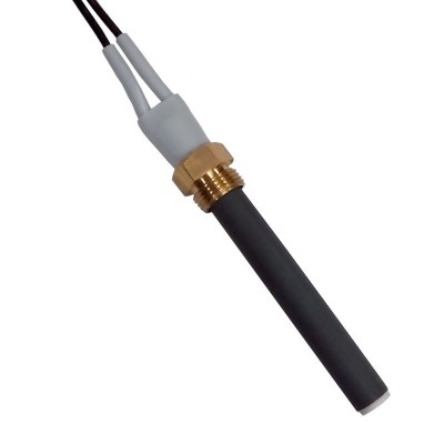 Resistência cerâmica para salamandra a pellets Piazzetta, Superior, Ravelli, Karmek One, Thermorossi, La Nordica e outras, comprimento total 94 mm, 330W - Resistências para salamandrs a pellets