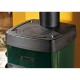 Salamandra ferro fundido a lenha italiano La Nordica Super Junior, verde, 5.7kW | Salamandras ferro fundido a lenha  | Salamandras a lenha |