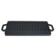 Chapa de grelhar em ferro fundido reversível,  33x20 cm |  |  |
