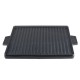 Chapa de grelhar em ferro fundido reversível, 38x38 cm |  |  |