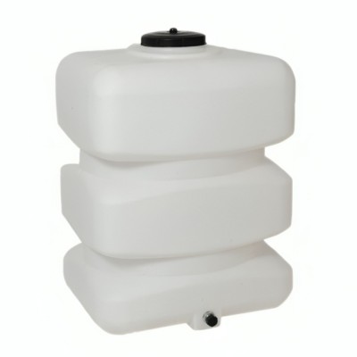 Depósito para água potável MAVIL, vertical retangular 250 L (branco) - Depósitos para água potável