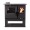 Fogão à lenha Verso CS Inox Ceramic com forno em aço inoxidável e placa vitrocerâmica, Esquerda, 7.7kW