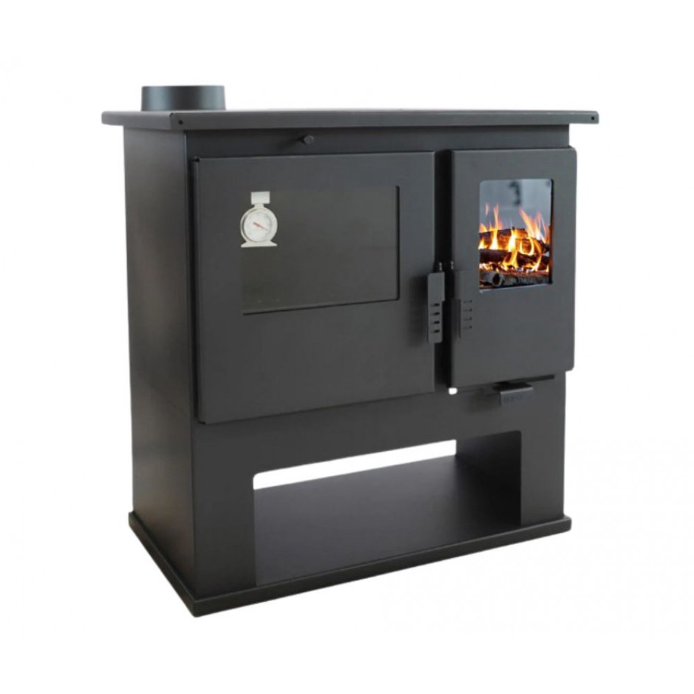 Fogão à lenha Verso CS Lite, Esquerda, 7.7kW