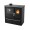 Fogão à lenha Verso CS Plus com forno em aço inoxidável e placa em aço, Preto, Esquerda, 7.7kW
