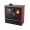 Fogão à lenha Verso CS Plus com forno em aço inoxidável e placa em aço, Vermelho, Esquerda, 7.7kW