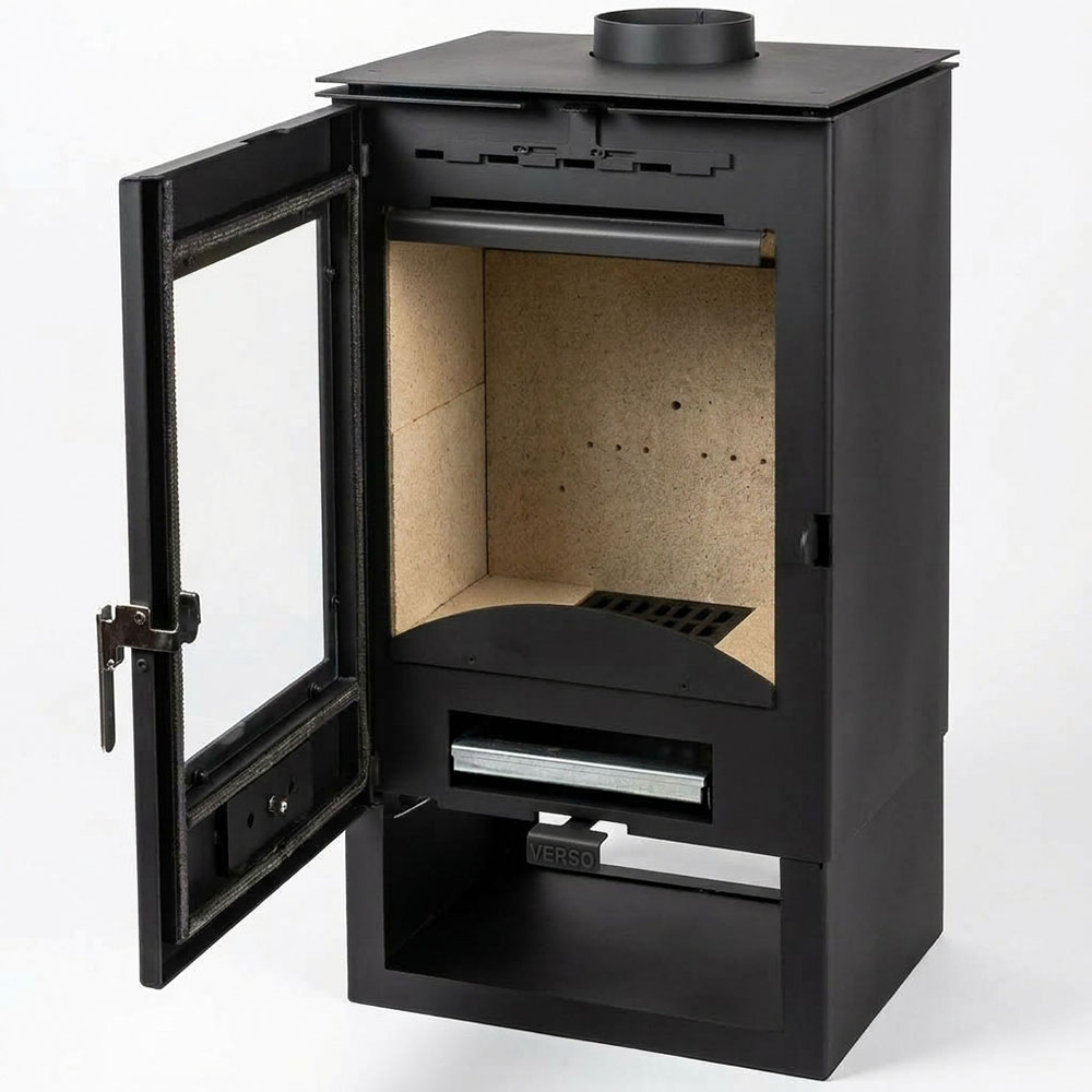 Salamandra a lenha Verso Ina, 7.5kW | Salamandras a lenha com ventilação | Salamandras a lenha |