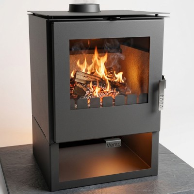 Salamandra a lenha Verso Kara, 7.5kW - Verso