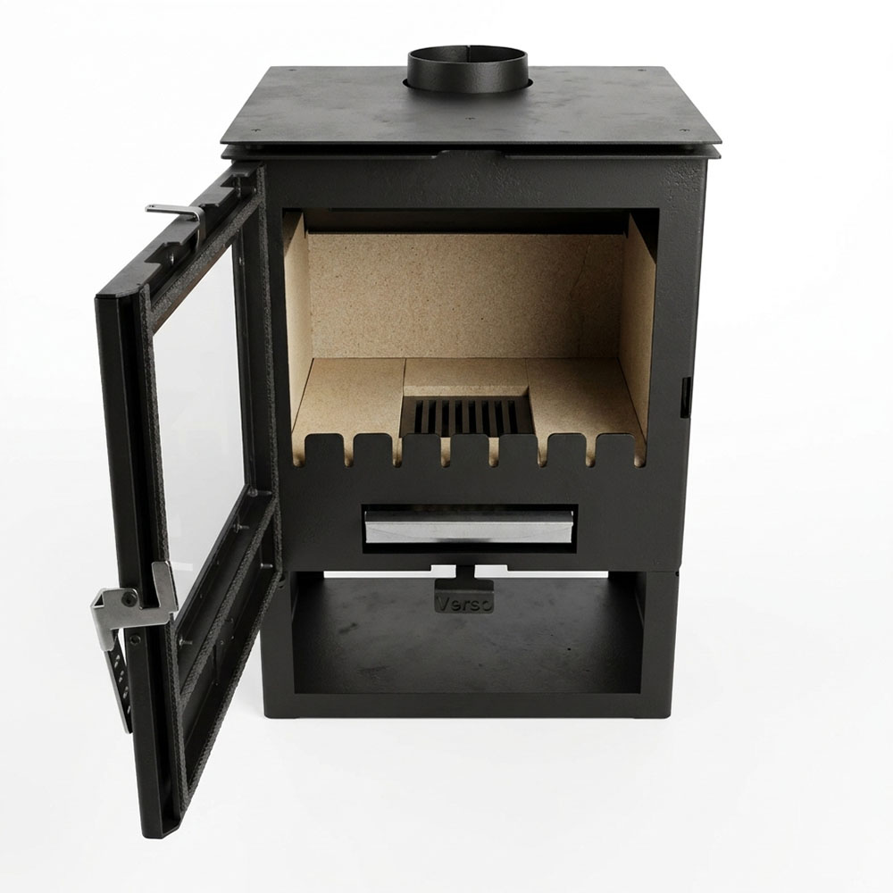 Salamandra a lenha Verso Kara, 7.5kW | Salamandras a lenha |  |