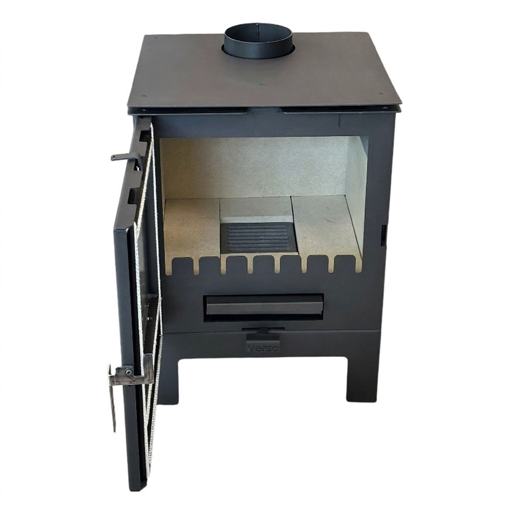 Salamandra a lenha Verso Kara L, 7.5kW | Salamandras a lenha |  |