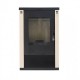 Salamandra a lenha Verso Lheia Ivory, 7.5 kW | Salamandras a lenha com ventilação | Salamandras a lenha |