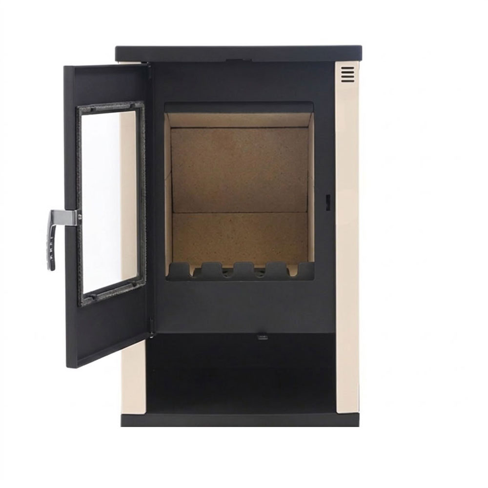 Salamandra a lenha Verso Lheia Ivory, 7.5 kW | Salamandras a lenha com ventilação | Salamandras a lenha |
