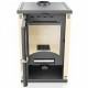 Salamandra a lenha Verso Theia, Ivory, 9kW | Salamandras a lenha com ventilação | Salamandras a lenha |