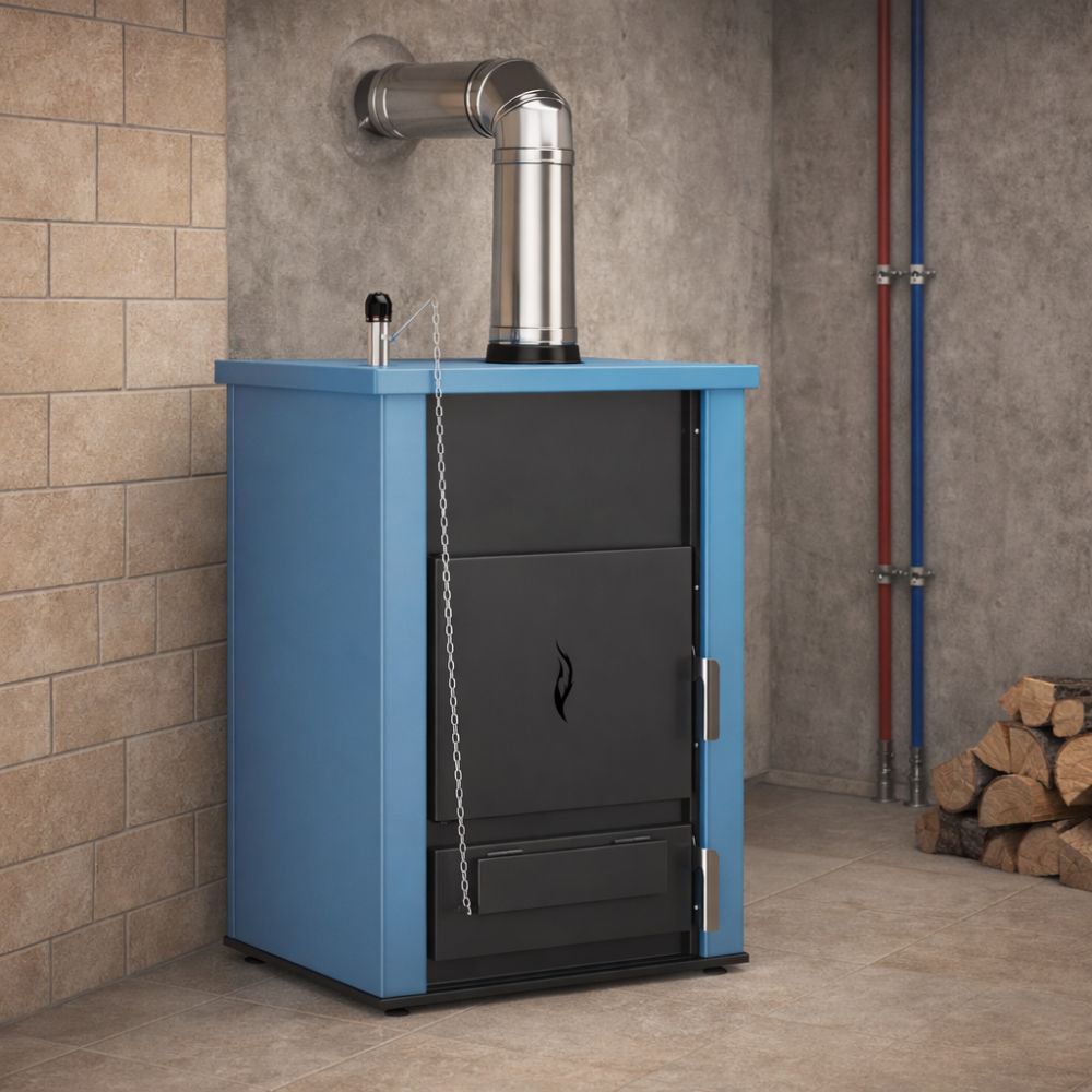 Caldeira a lenha Balkan Energy ATS HYDRO, 31 kW | Caldeiras a lenha |  |