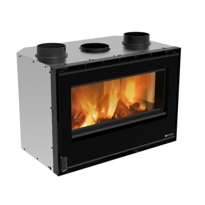Lareira de ferro fundido italiana La Nordica 80 crystal Evo, 7.4kW - Produtos para comparar