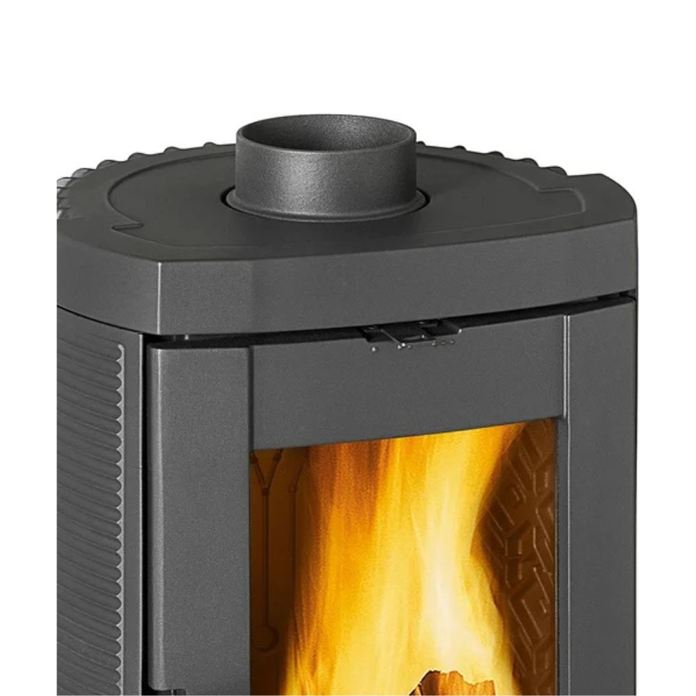 Salamandra ferro fundido a lenha italiano La Nordica Brigitta, 4.7kW | Salamandras ferro fundido a lenha  | Salamandras a lenha |