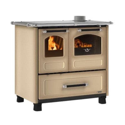 Fogão à lenha italiano La Nordica Family 4.5, marrom, 7.5kW - Fogões a lenha