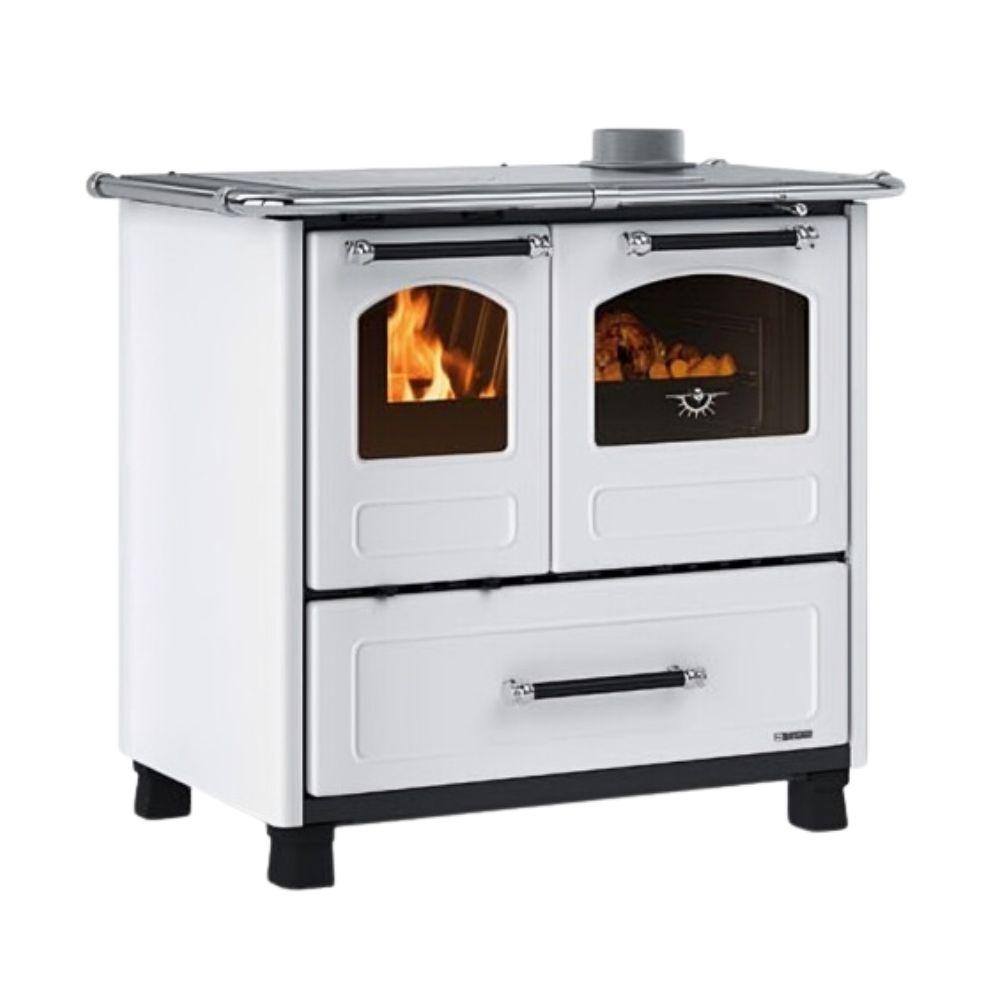 Fogão à lenha italiano La Nordica Family 4.5, branca, 7.5kW | Fogões a lenha |  |
