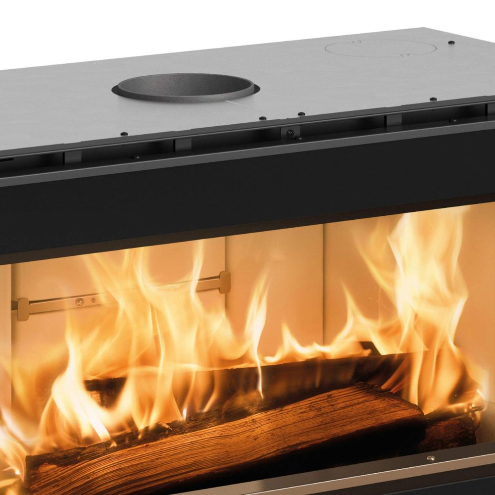 Lareira de ferro fundido italiana La Nordica Inserto 100 Wide, 8.1kW | Lareiras ferro fundido | Lareiras |