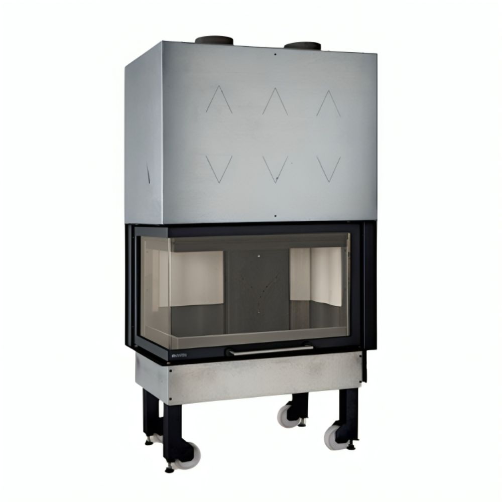 Lareira de ferro fundido italiana La Nordica Monoblocco 800 Angolo esquerda, 10.0kW | Lareiras ferro fundido | Lareiras |