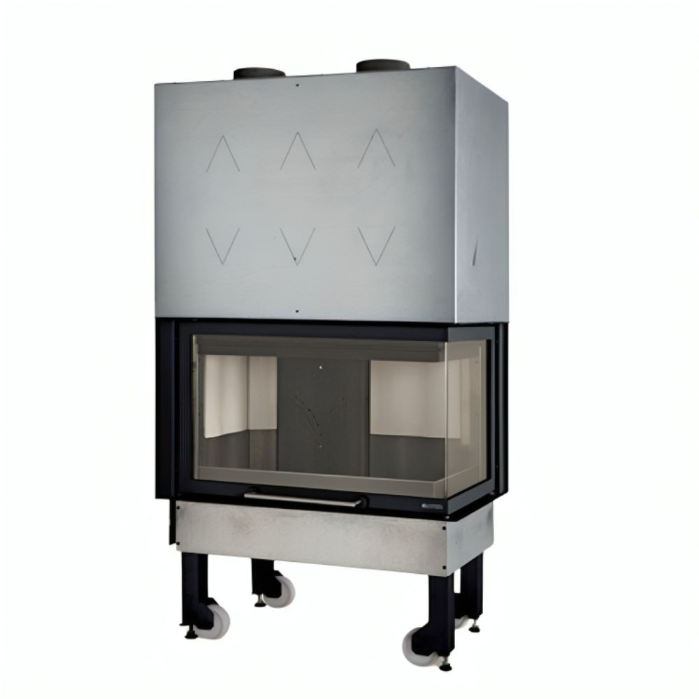 Lareira de ferro fundido italiana La Nordica Monoblocco 800 Angolo certa, 10.0kW | Lareiras ferro fundido | Lareiras |