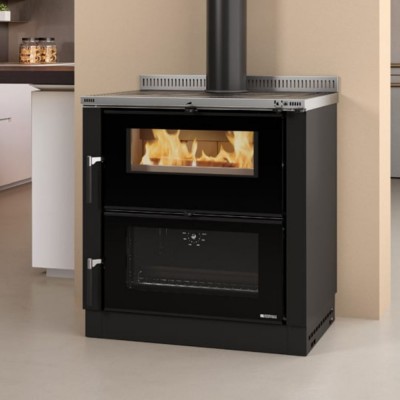 Fogão à lenha italiano La Nordica Verona XXL, 7.1kW - Fogões a lenha