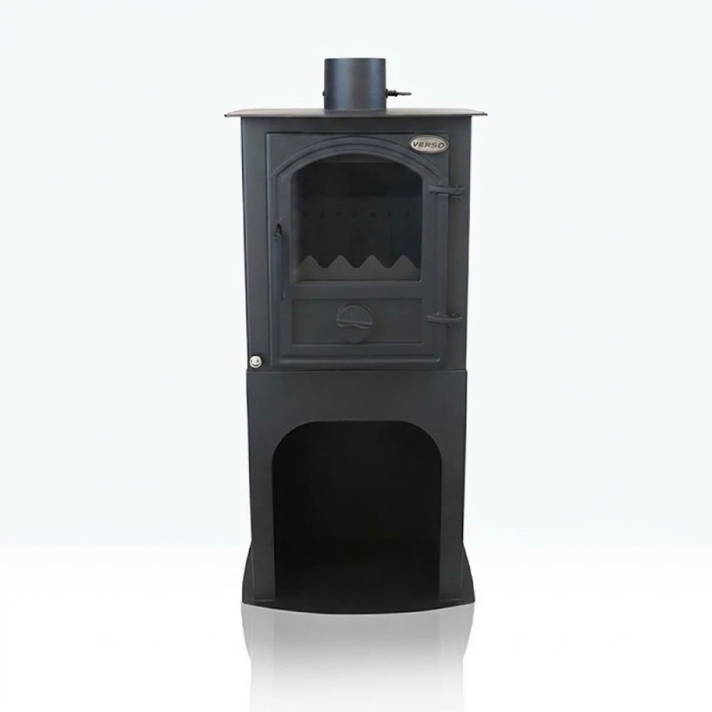 Salamandra a lenha Verso 1 Stand CID, 7.5kW | Salamandras a lenha com ventilação | Salamandras a lenha |
