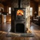 Salamandra a lenha Verso 1 Stand CID, 7.5kW | Salamandras a lenha com ventilação | Salamandras a lenha |