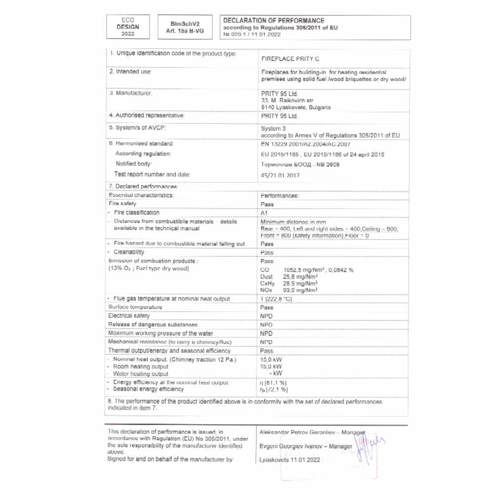 Lareira a lenha Prity C, ferro fundido, 15.8kW | Lareiras ferro fundido | Lareiras |