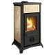 Salamandra a lenha italiana La Nordica Gemma, bege, 6.5kW | Salamandras a lenha |  |