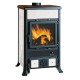 Salamandra a lenha italiana La Nordica Rossella R1, branca, 9kW | Salamandras a lenha |  |