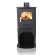 Salamandra a lenha Verso 1 Stand, 7.5kW | Salamandras a lenha com ventilação | Salamandras a lenha |