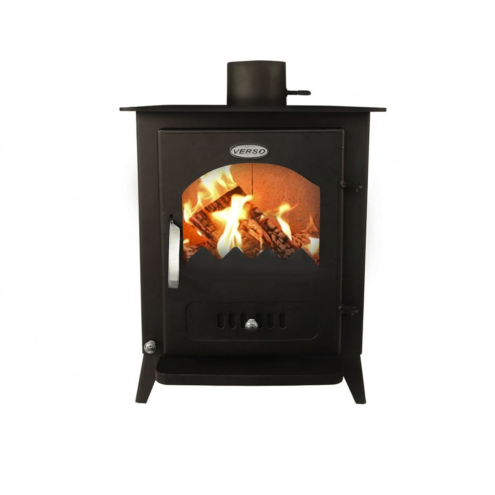 Salamandra a lenha Verso 1, 7.5kW | Salamandras a lenha com ventilação | Salamandras a lenha |