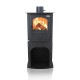 Salamandra a lenha Verso 1 Stand CID, 7.5kW | Salamandras a lenha com ventilação | Salamandras a lenha |