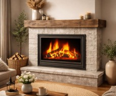 Lareiras ferro fundido