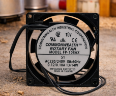 Ventiladores e sopradores para queimadores de pellets