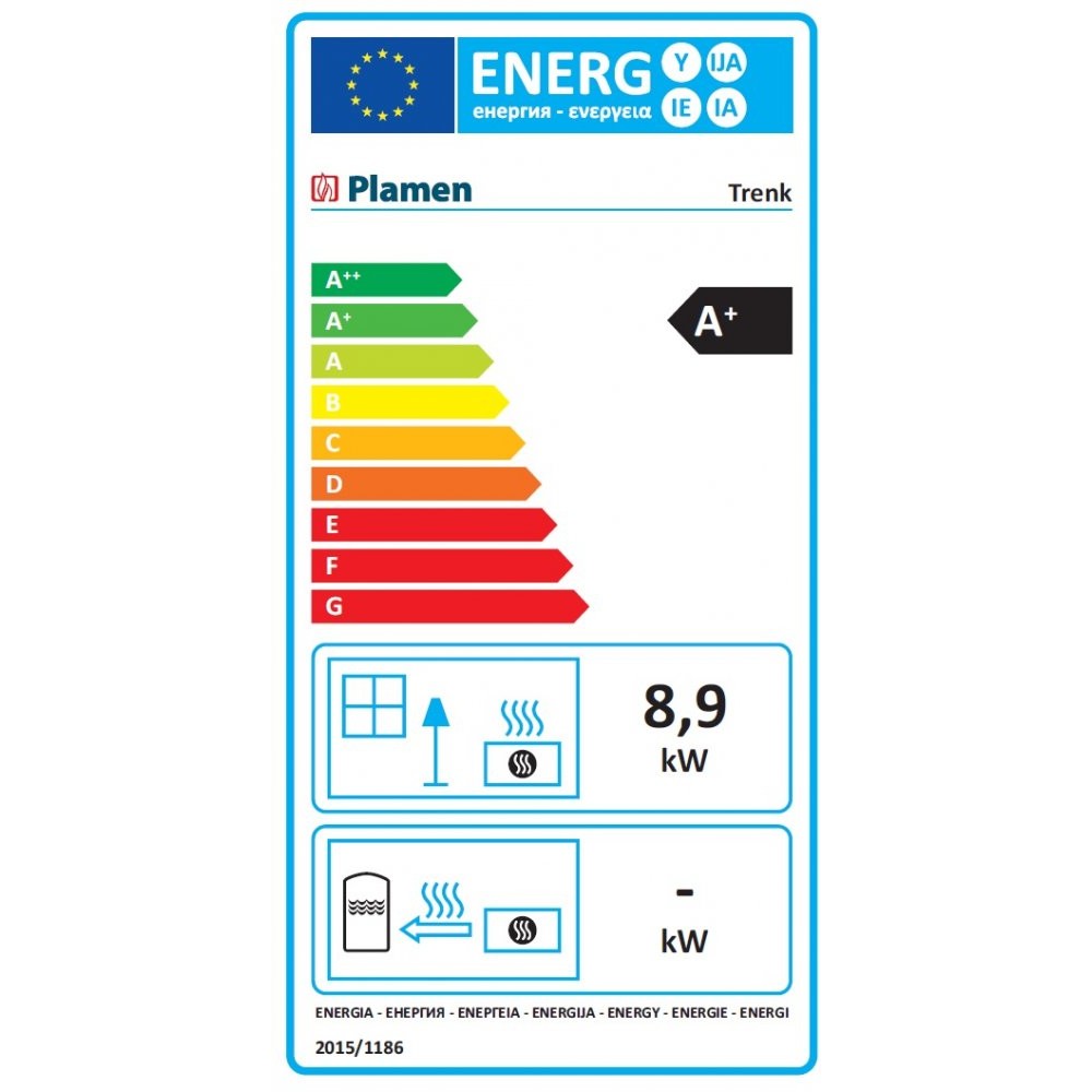 Salamandra a lenha Plamen Trenk 8.9kW | Salamandras ferro fundido a lenha  | Salamandras a lenha |