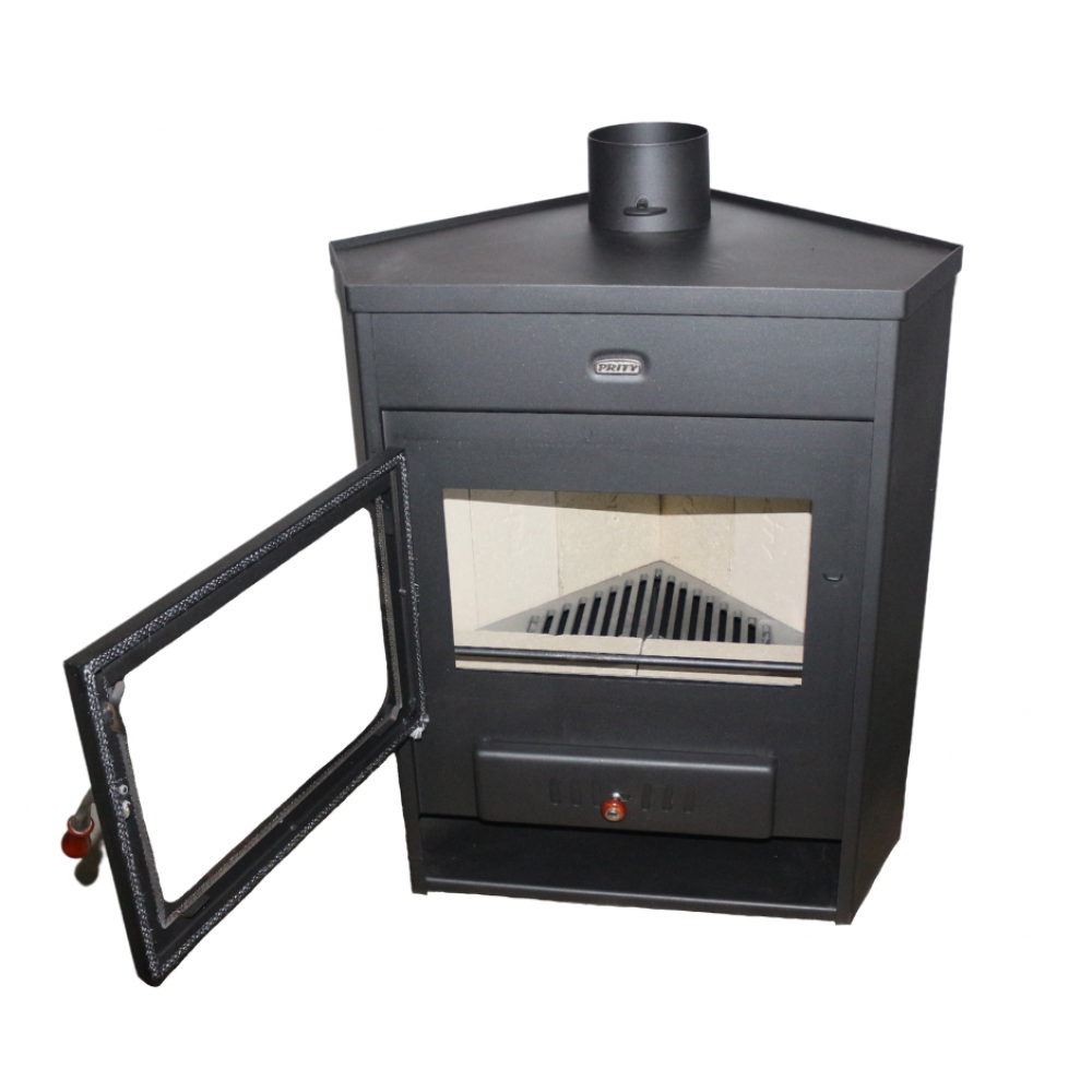 Salamandra a lenha para aquecimento central Prity AM W12, 13.5kW | Salamandras a lenha para aquecimento central | Salamandras a lenha |